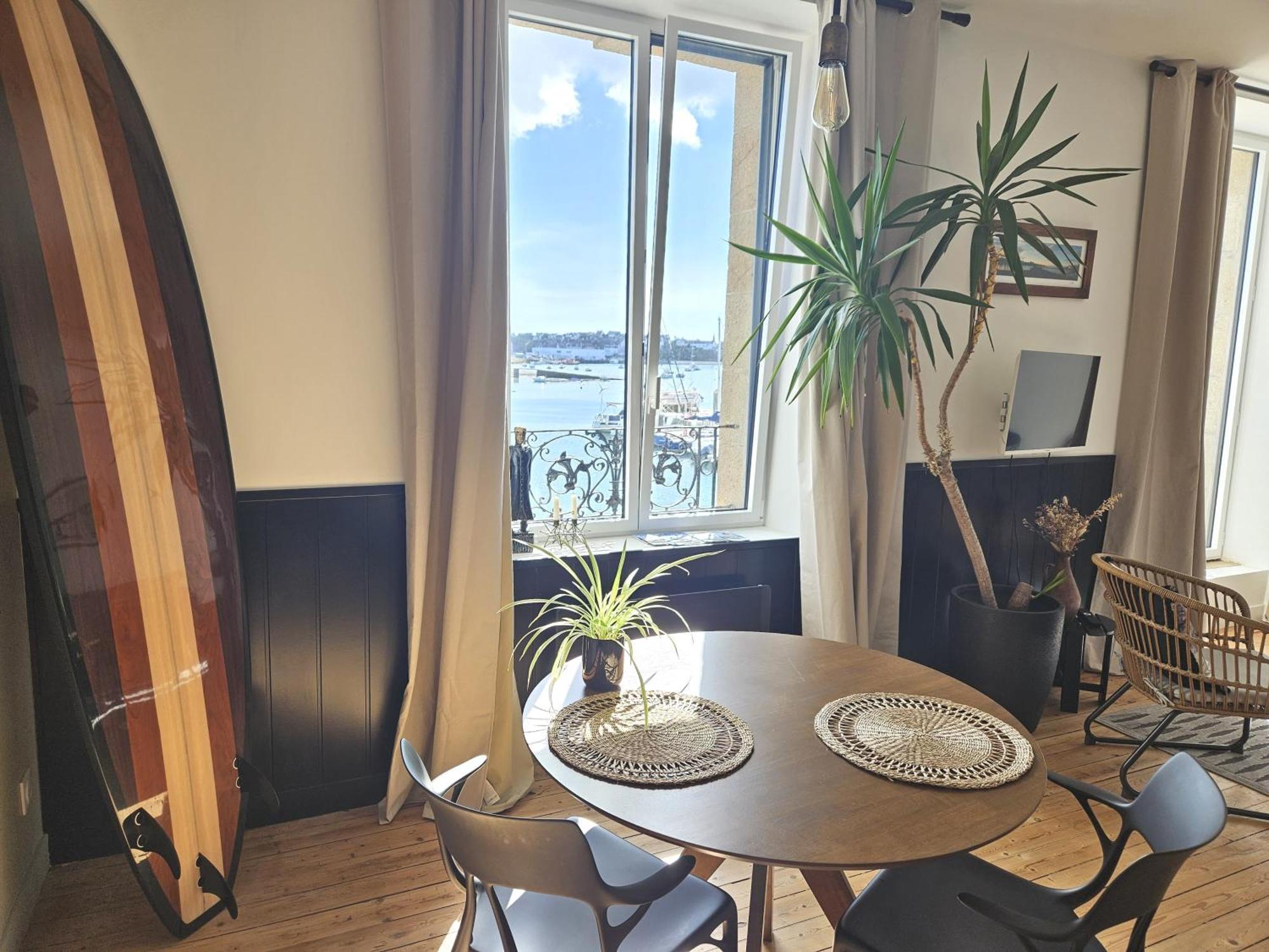 Anatoline Audierne Appart'Hotel Vue Mer - Sea & Harbor Stay ภายนอก รูปภาพ