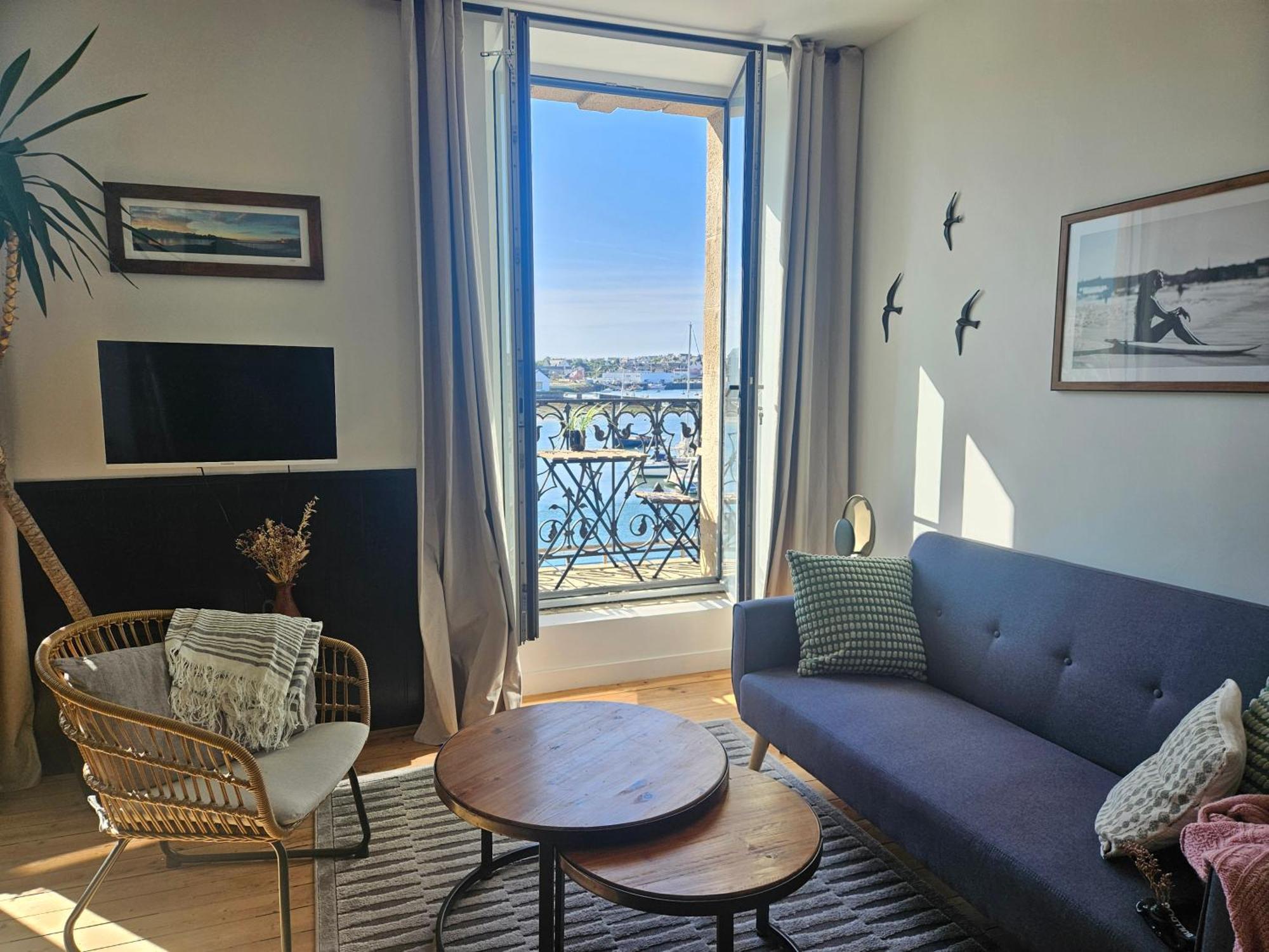 Anatoline Audierne Appart'Hotel Vue Mer - Sea & Harbor Stay ภายนอก รูปภาพ